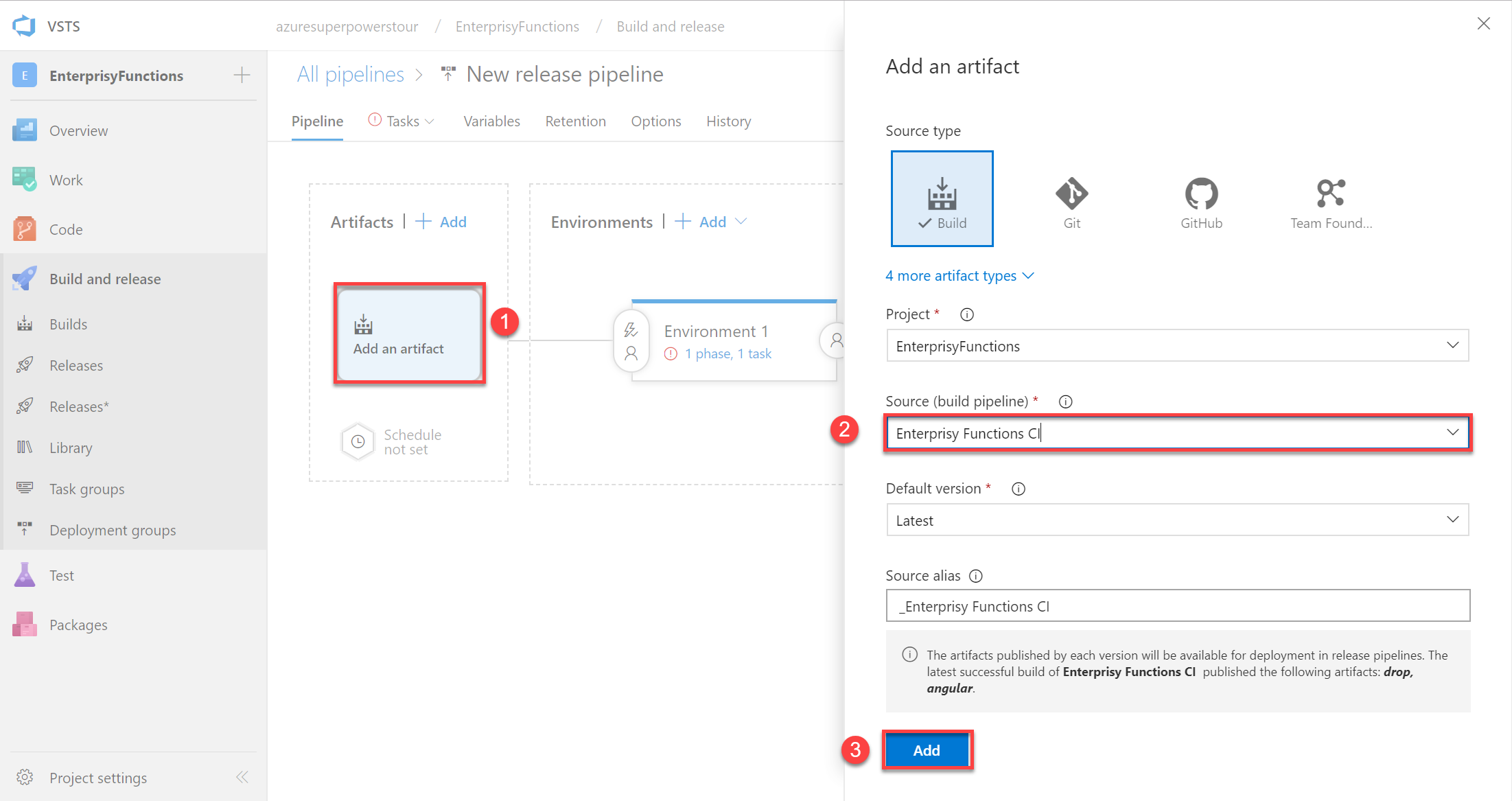 Azure Functions for the Enterprise + Setting up CI/CD Pipelines