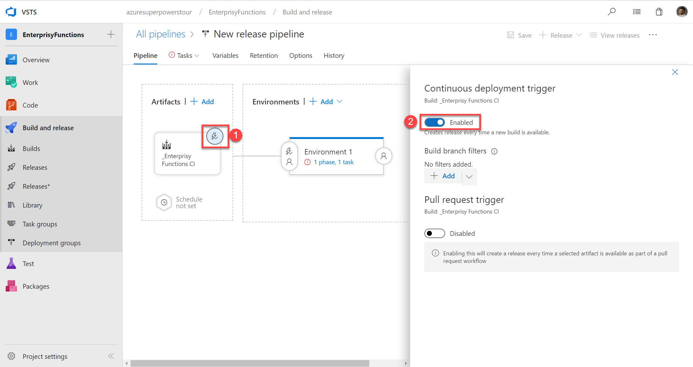 Azure Functions for the Enterprise + Setting up CI/CD Pipelines